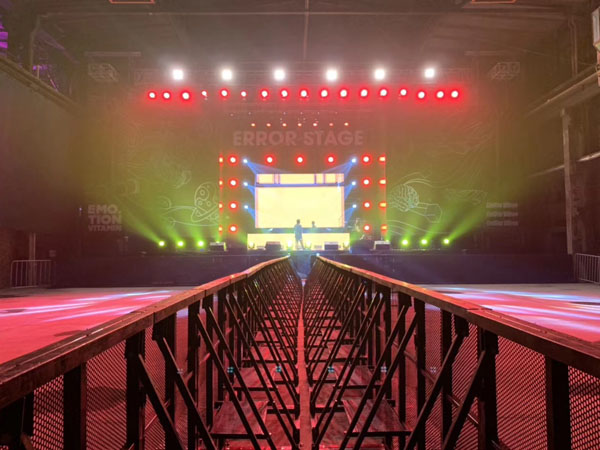 杭州MDSK音樂節舞臺燈光租賃案例