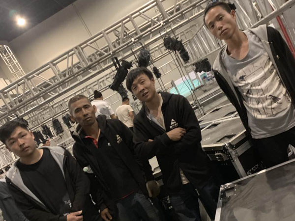 迪迪鹿童裝時裝發布會桁架租賃案例