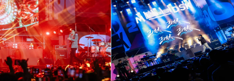 M-DSK音樂節杭州演出燈光租賃成功案例